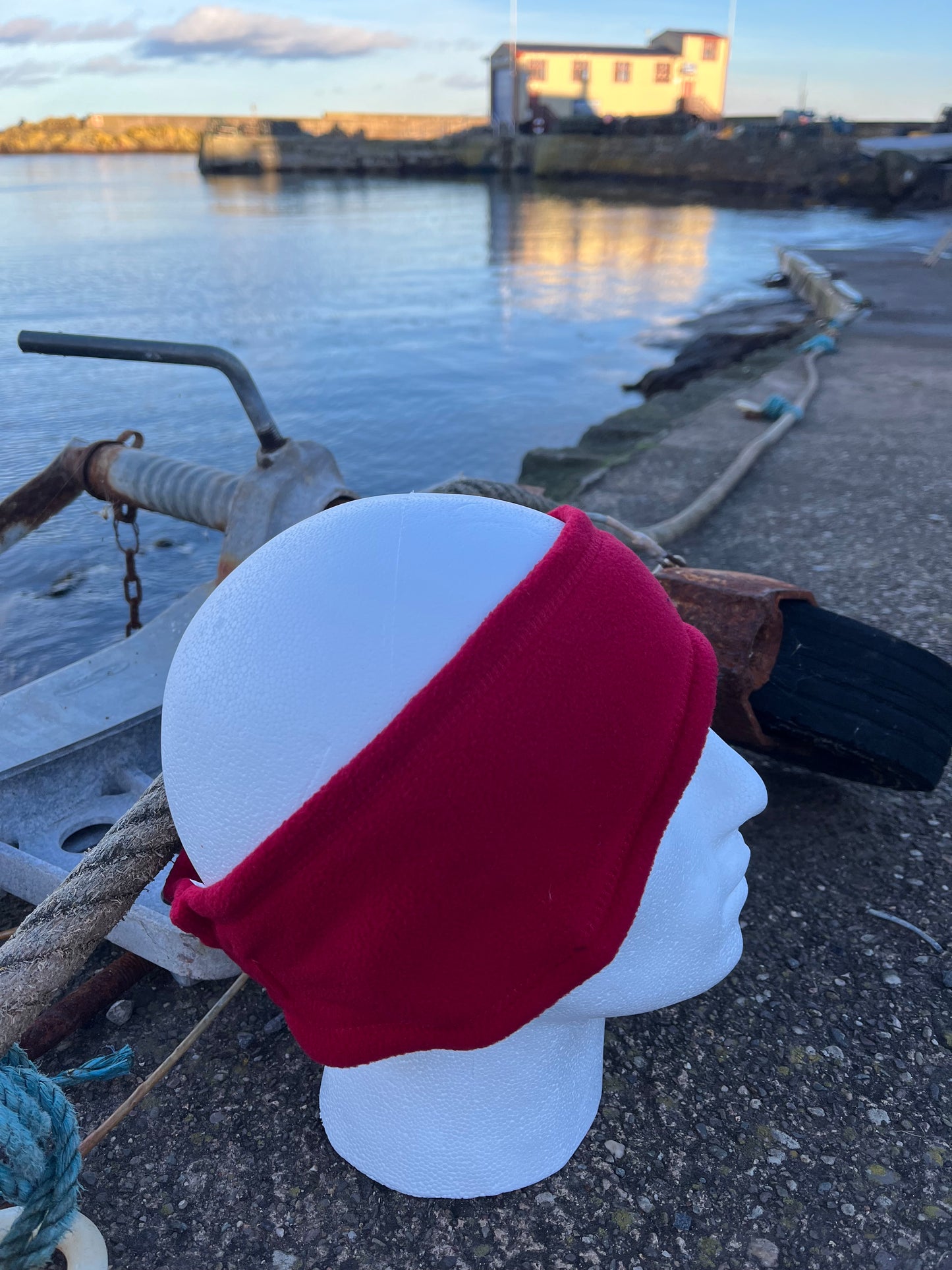 St Abbs Lifeboat Fleece Headband