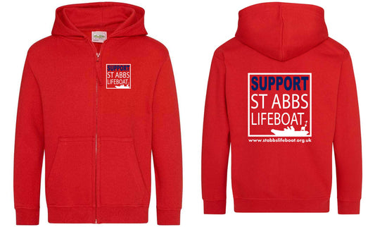 St Abbs Lifeboat Kids Zippie