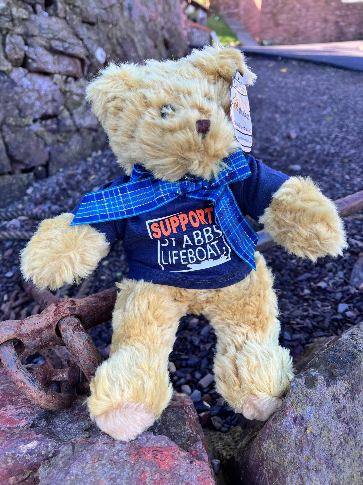 St Abbs Lifeboat Teddy Bear