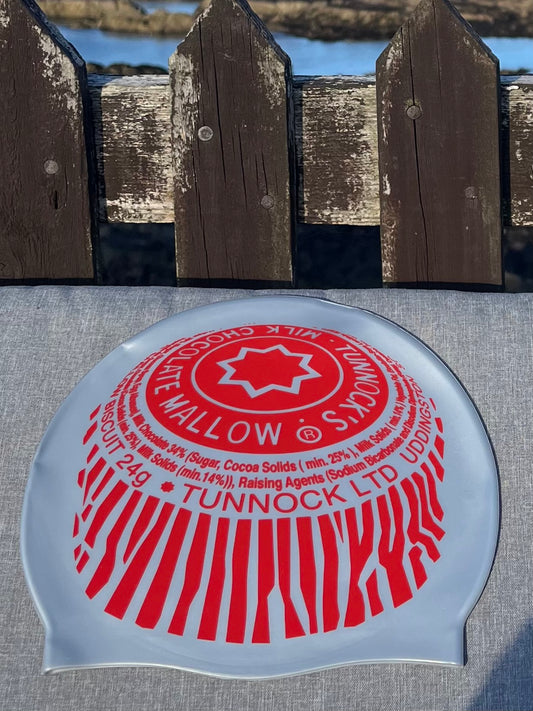 St Abbs Lifeboat Tunnocks Swimming Cap