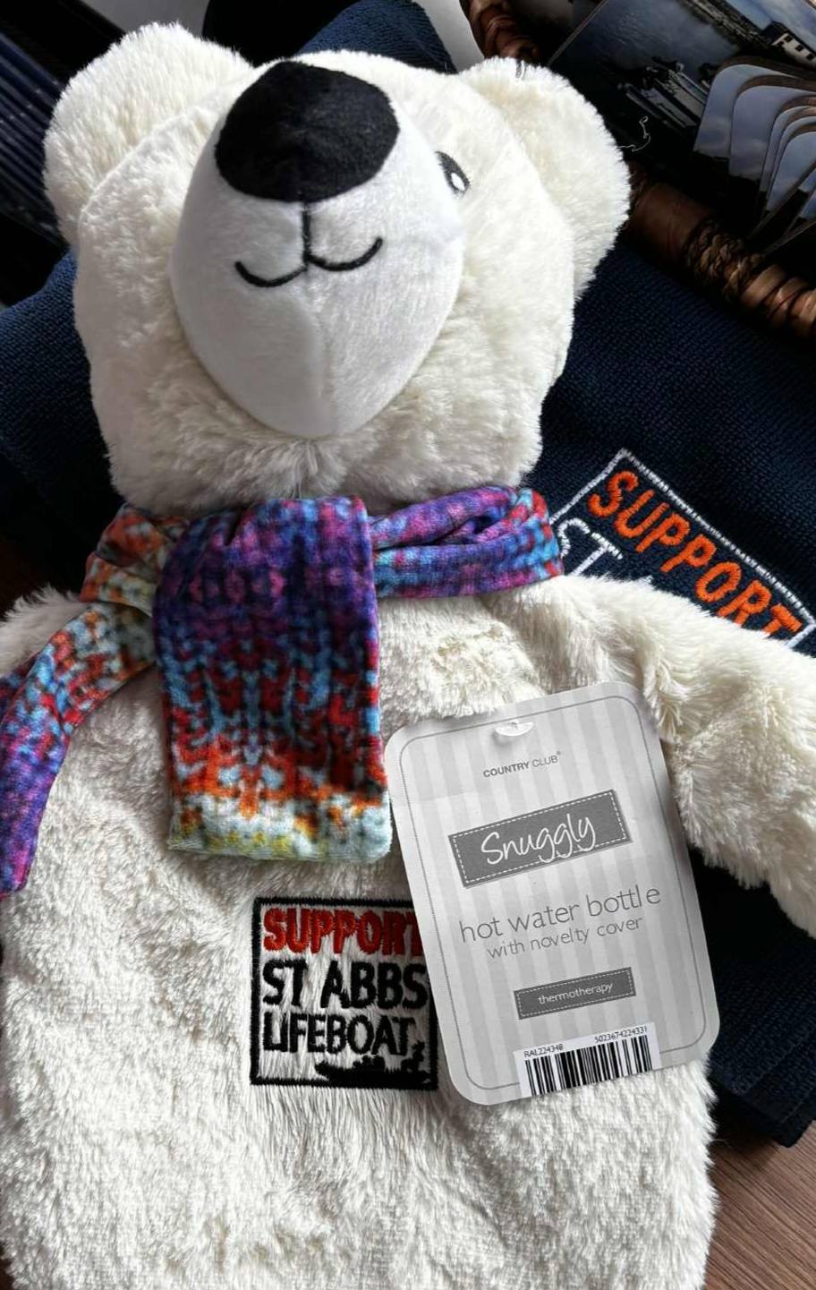 St Abbs Lifeboat Hot Water Bottle (limited Stock xmas25)