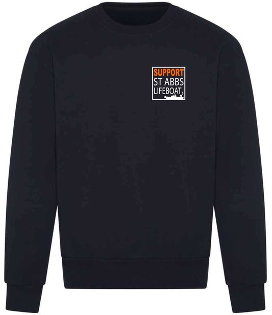 St Abbs Lifeboat Heavyweight Sweatshirt