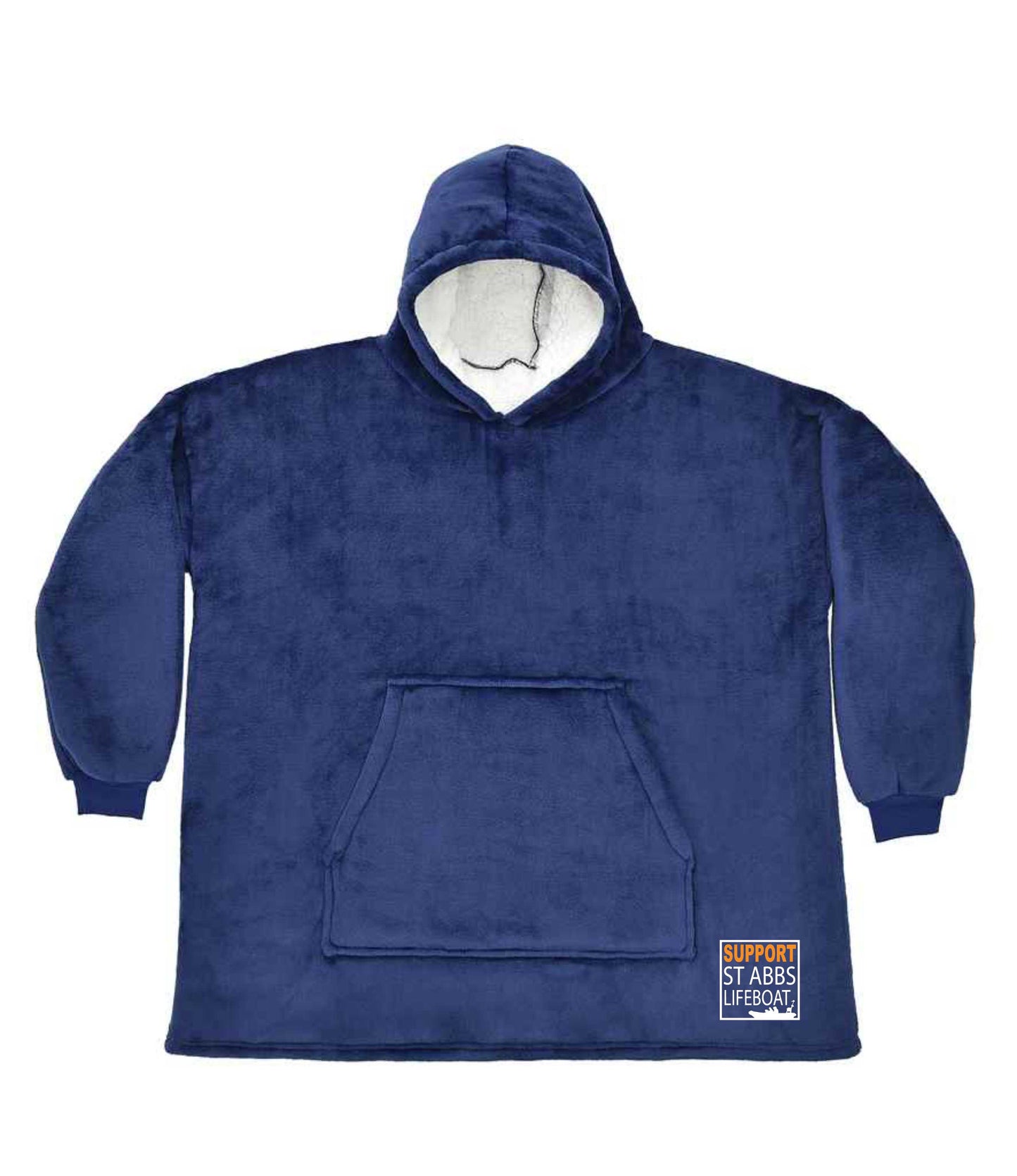 St Abbs Lifeboat Hooded Blanket