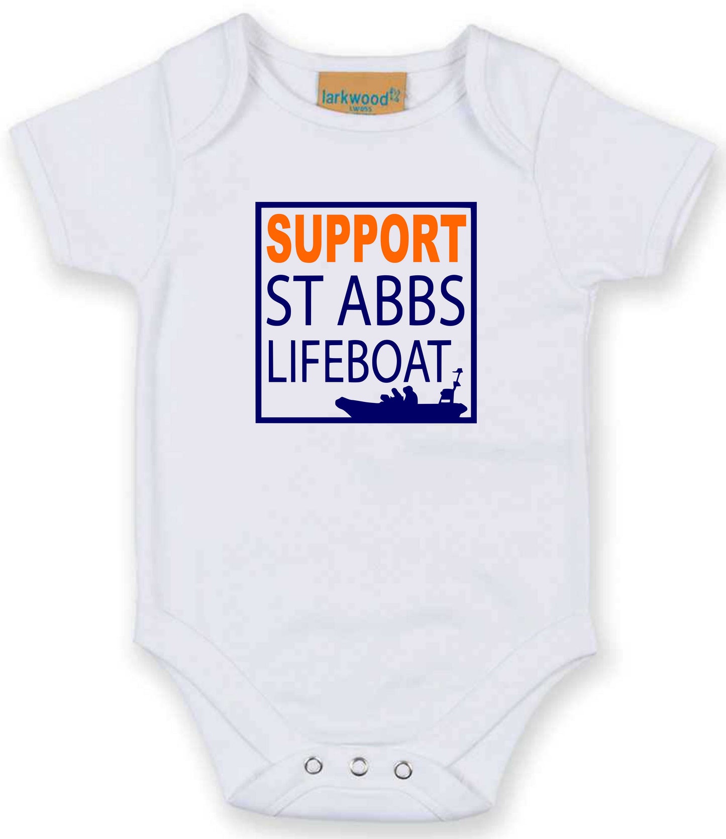 St Abbs Lifeboat Baby Grow