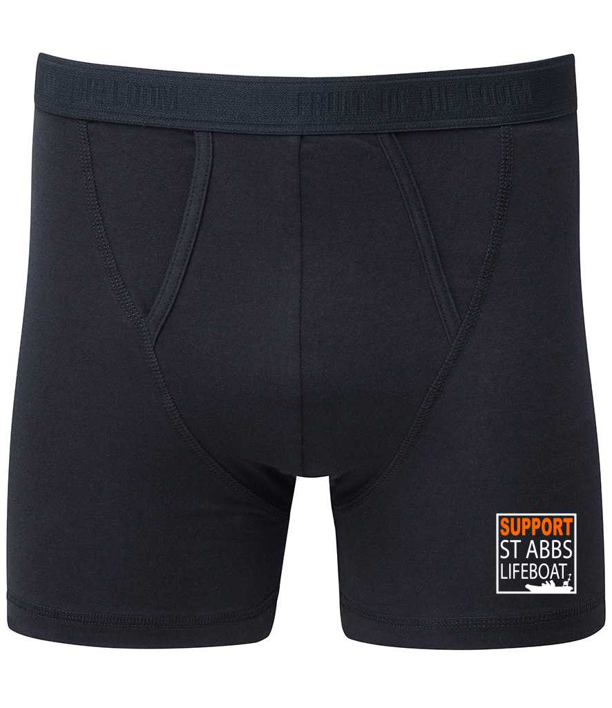 St Abbs Lifeboat Boxer Shorts - Pack of 2