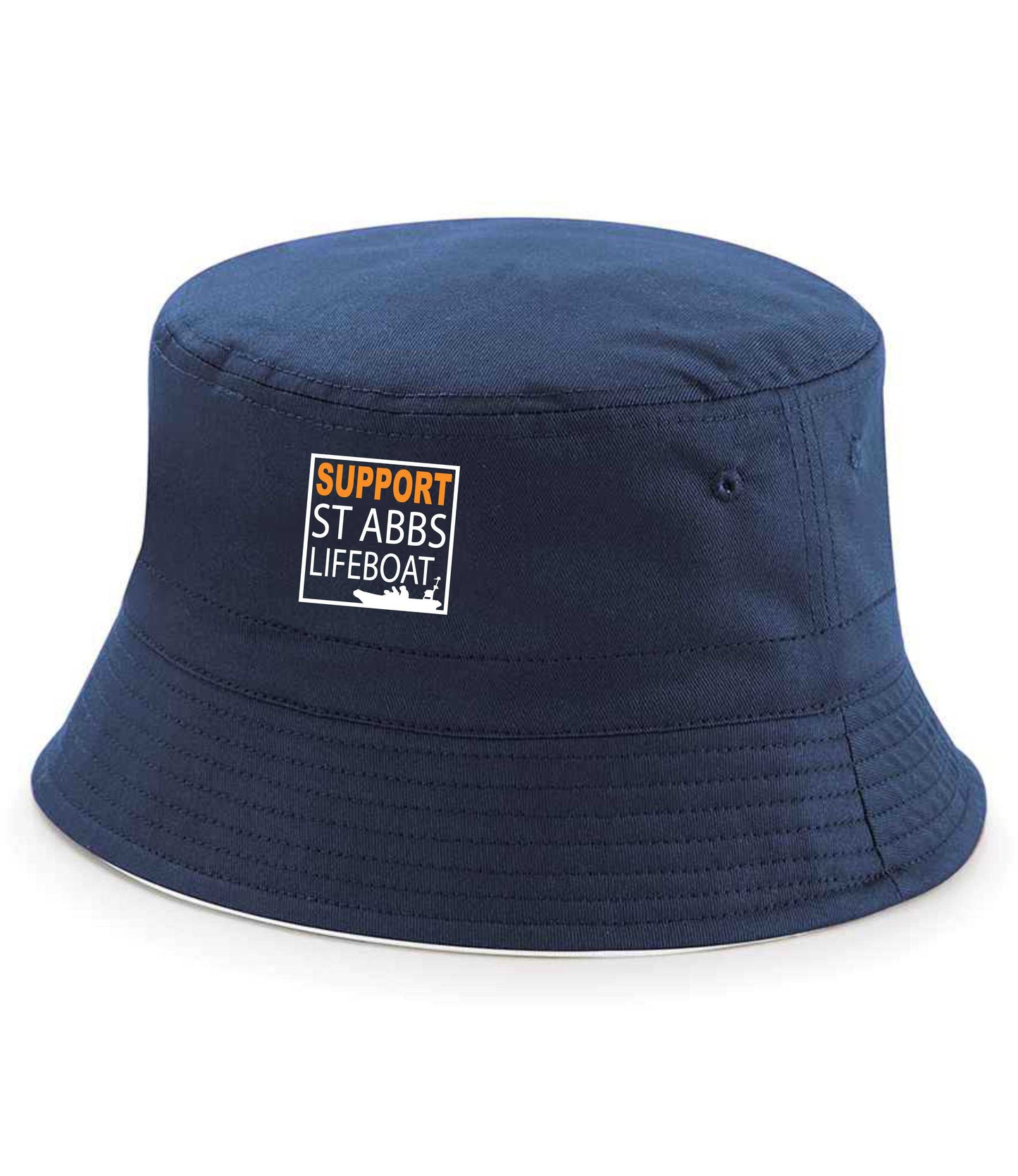 St Abbs Lifeboat Bucket Hat - Adults